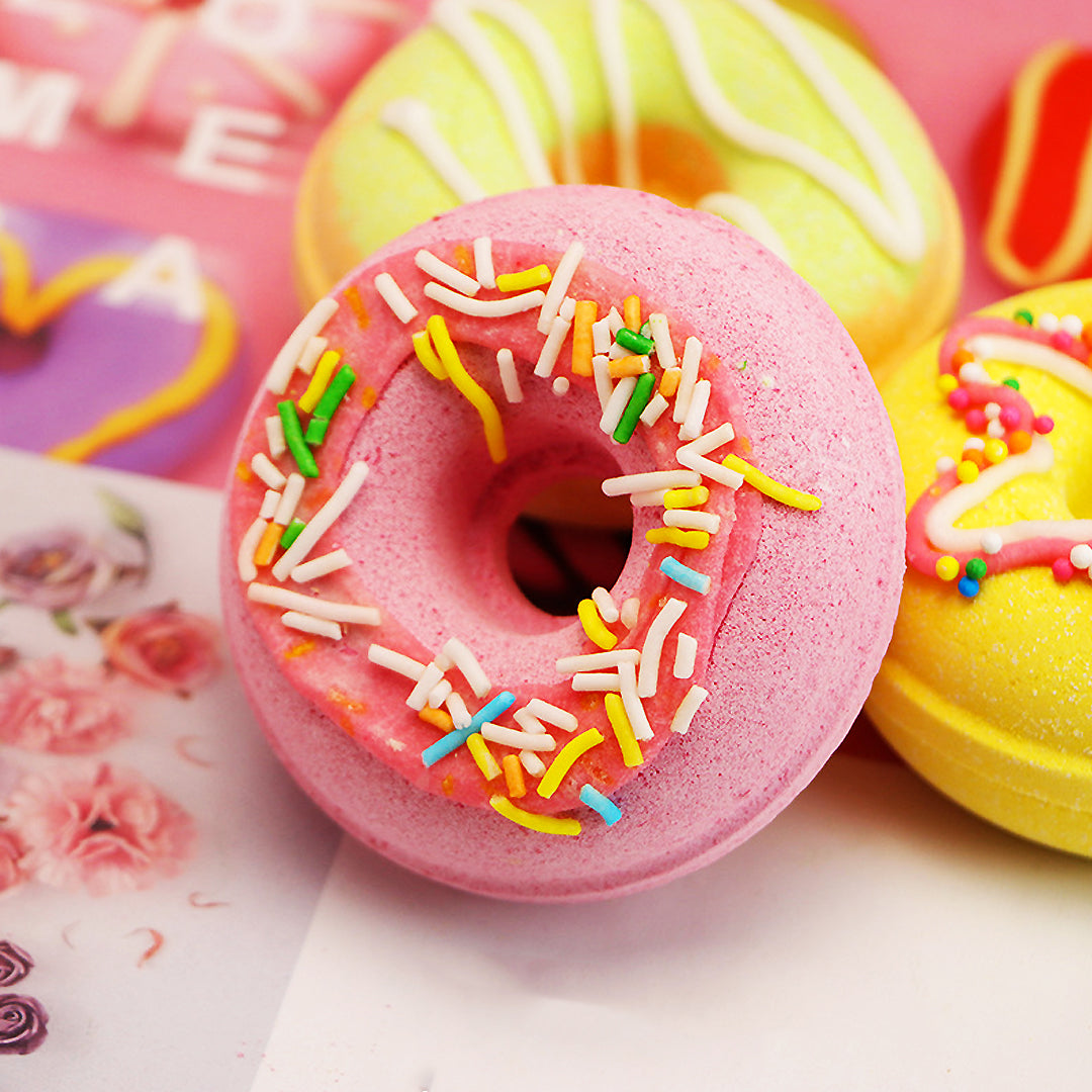 Donut Bath Bomb - Set of 4