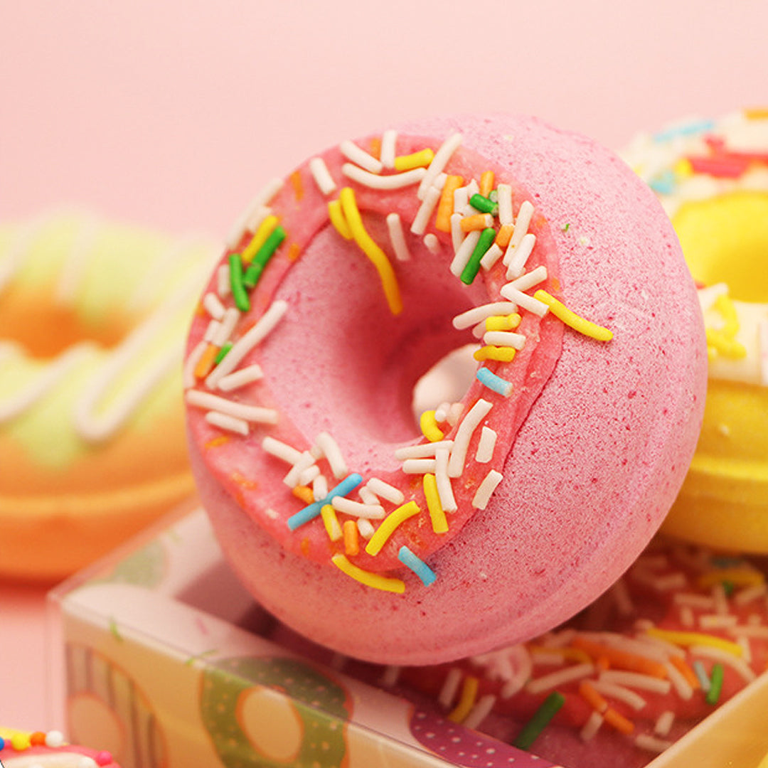 Donut Bath Bomb - Set of 4