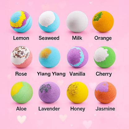 Bath Bombs - Set of 12