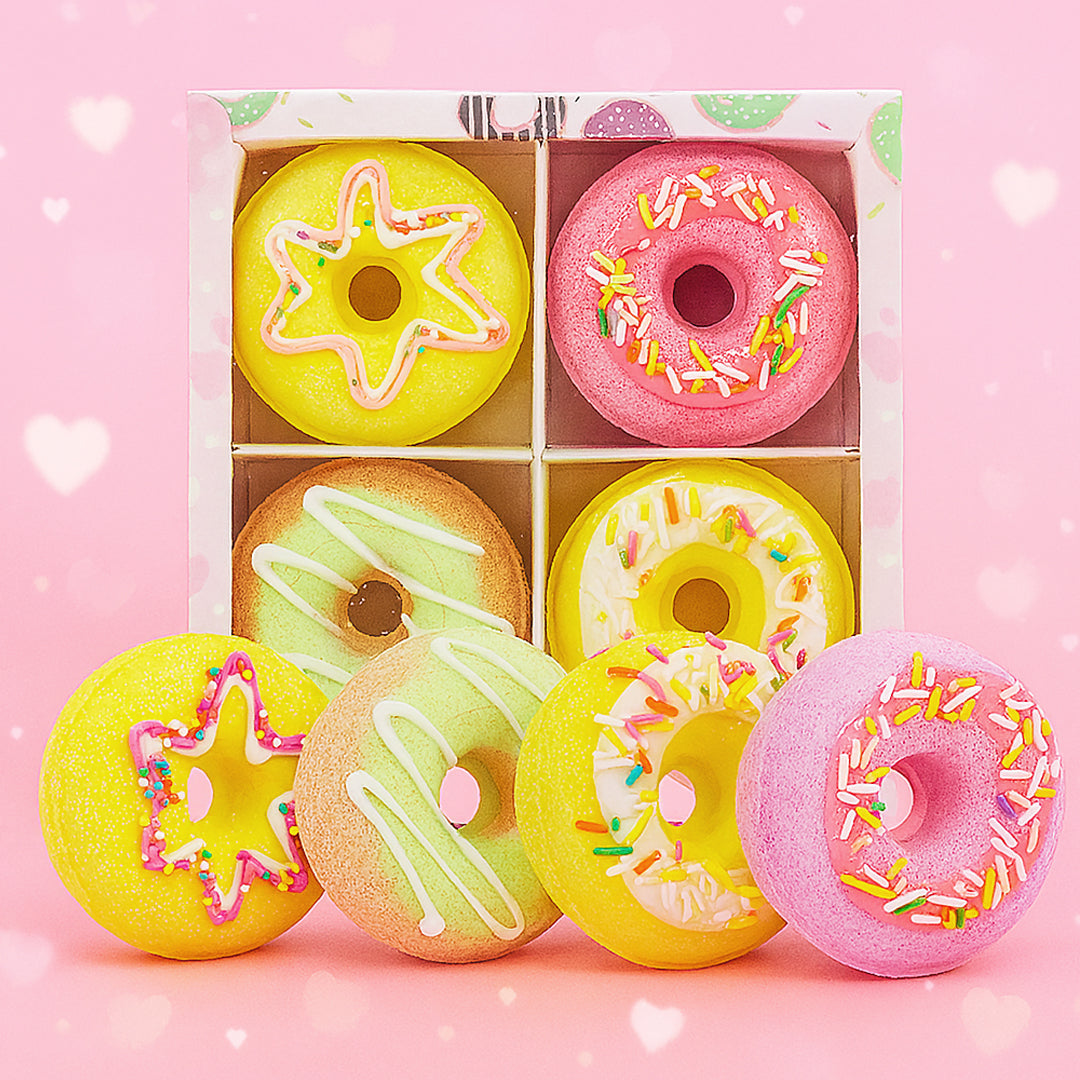 Donut Bath Bomb - Set of 4