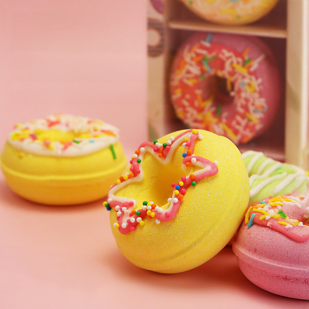 Donut Bath Bomb - Set of 4